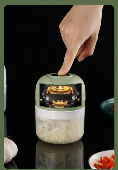 Mini processador elétrico sem fio USB 100/250ml