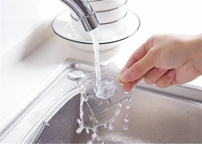 5 Peças de suporte transparente para fixar na parede