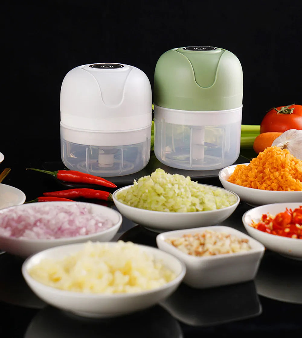 Mini processador elétrico sem fio USB 100/250ml